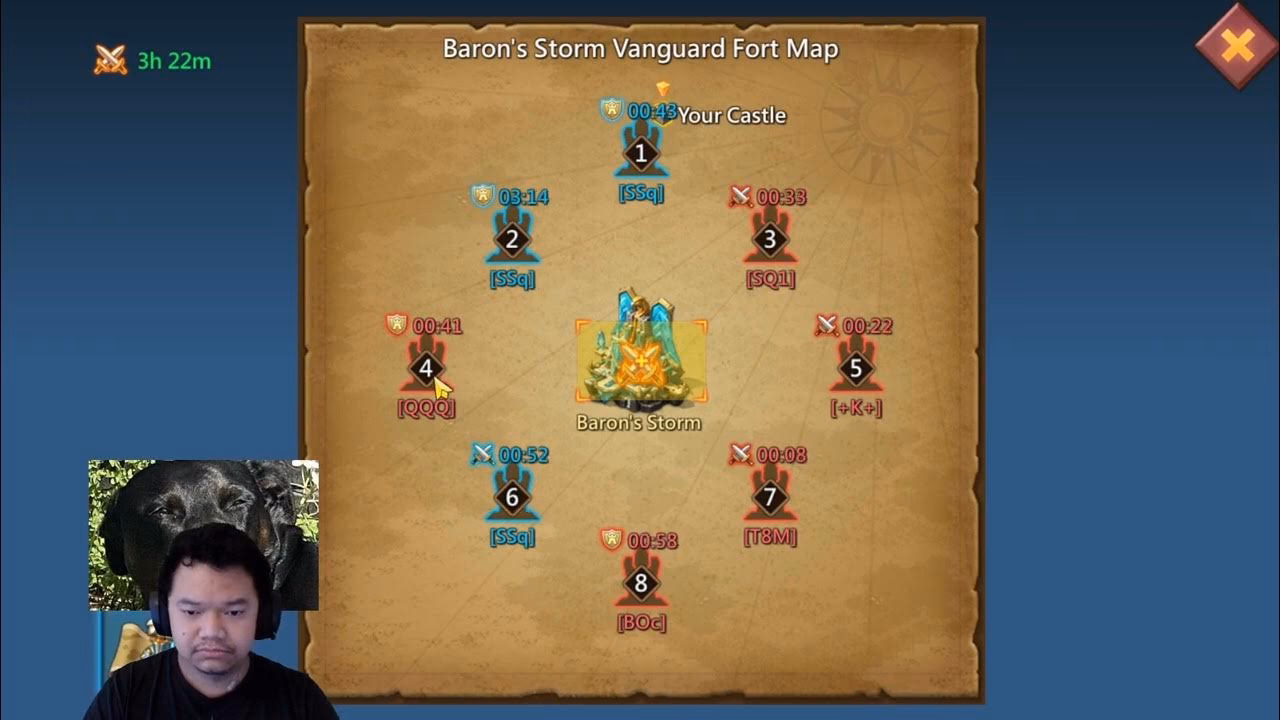 What is a kingdom map in Lords Mobile?