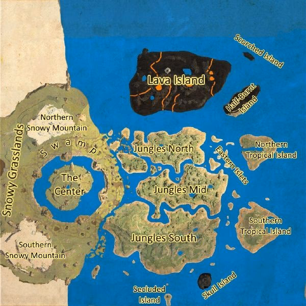 How do you get the center in Ark?