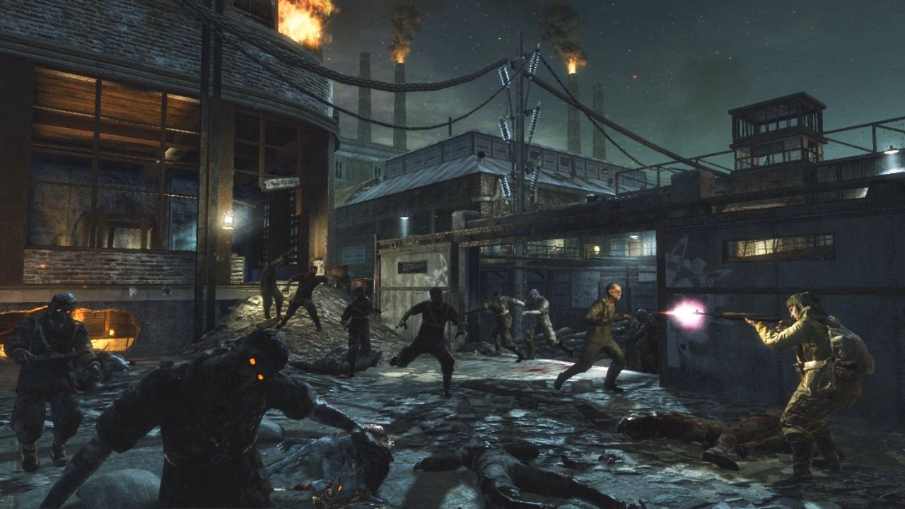 Are there zombie maps in Call of Duty World at war?