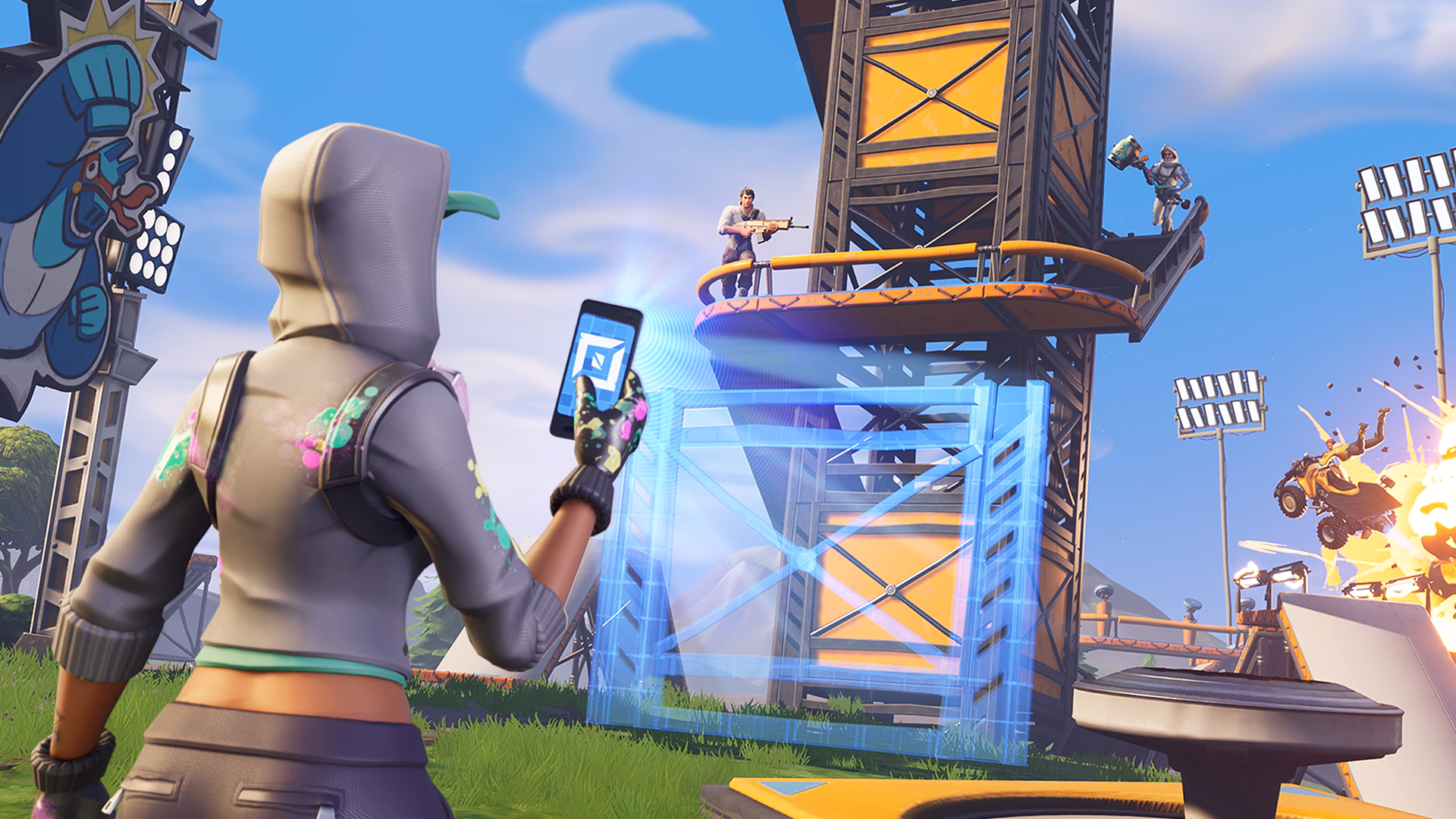 ¿Cuál es la parte creativa de Fortnite?