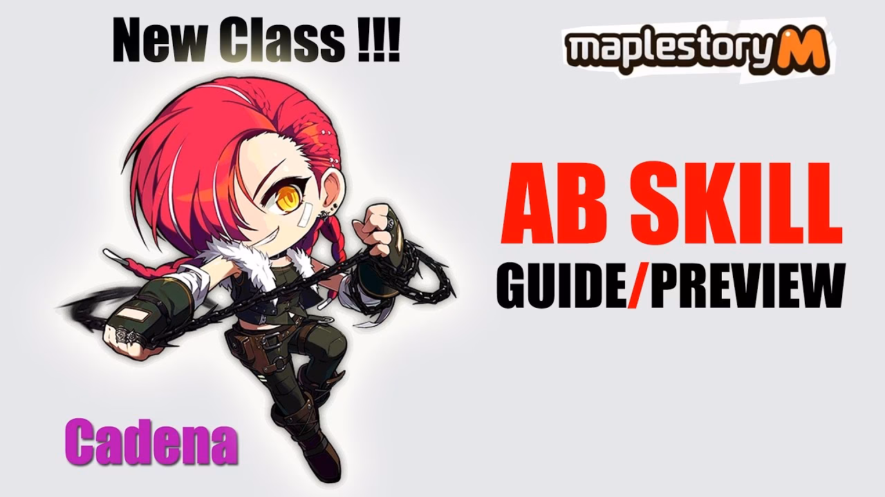What does Cadena do in Maplestory?