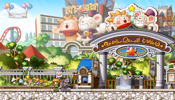 What is the MapleStory music database?