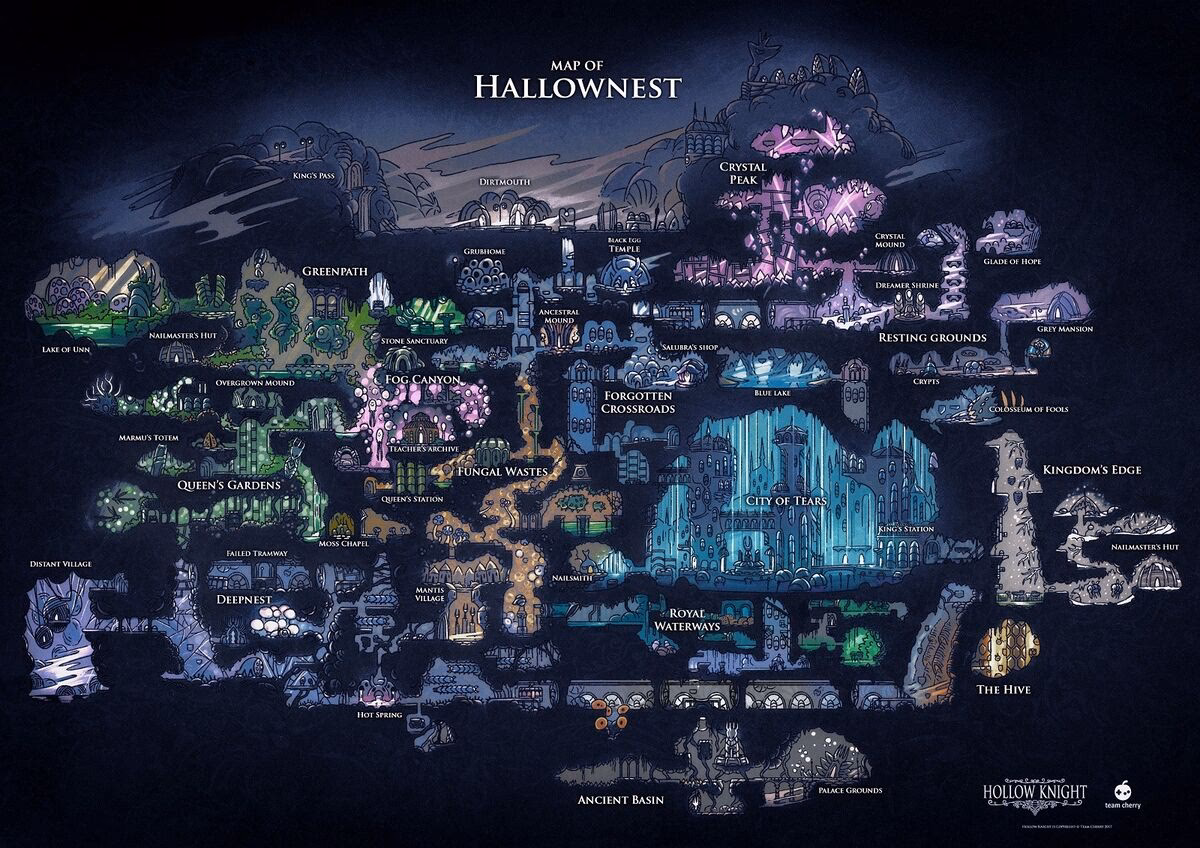 How do I explore Hollow Knight?