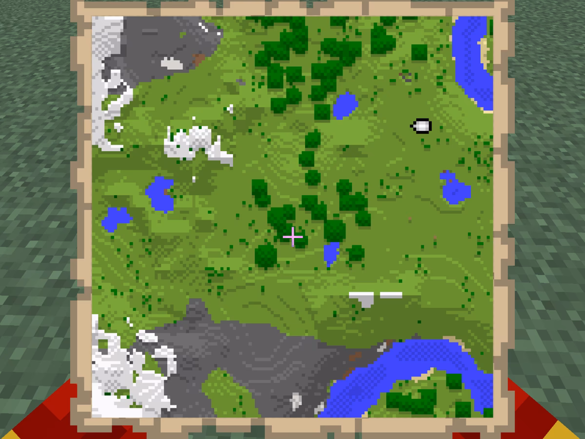 How do you use a map in Minecraft?