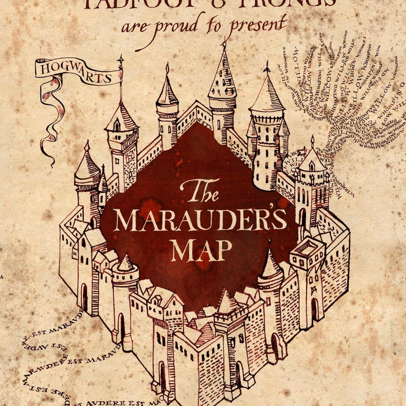 Is there an interactive map website for Marauders?