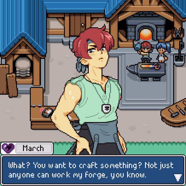 Who is March in fields of mistria?