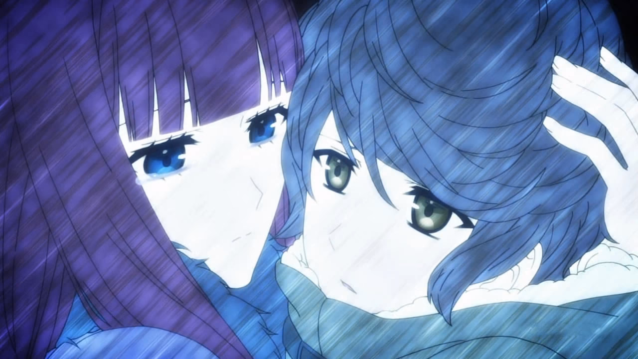 How long did Maria and Mamoru stay together?
