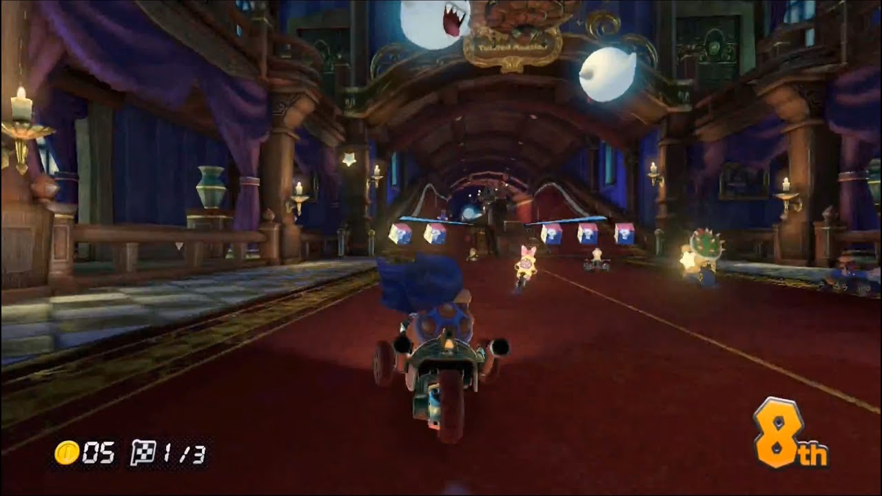 What is twisted mansion in Mario Kart 8?
