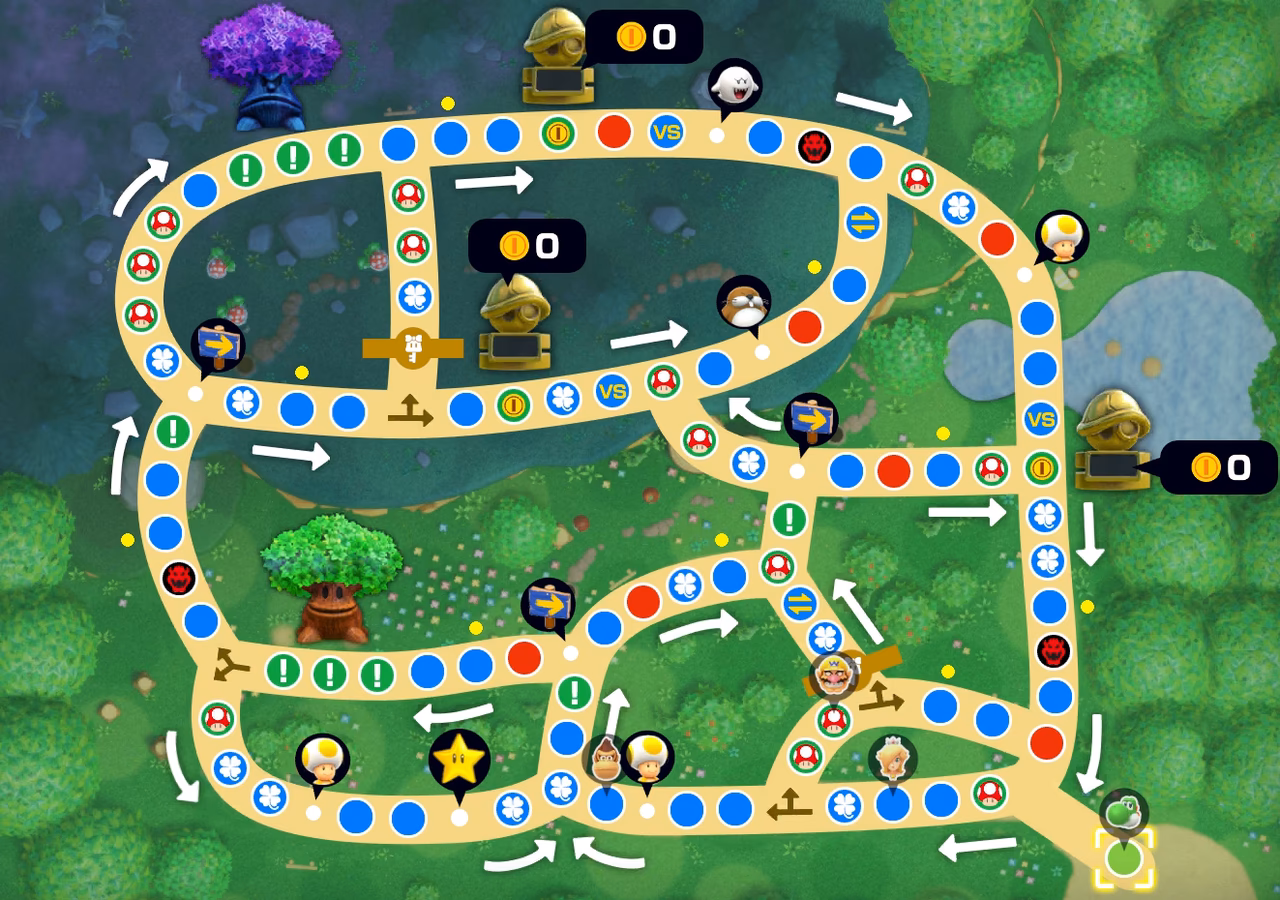 What's in this Super Mario Bros custom tileset?