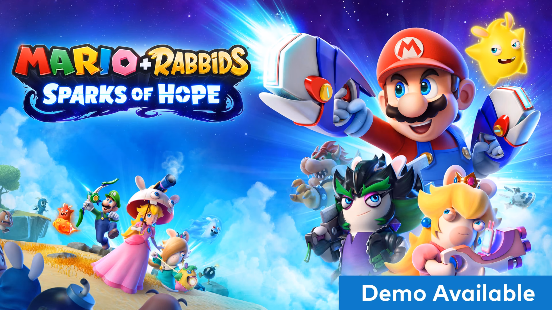 ¿Cuántos personajes controlables hay en Sparks of Hope?