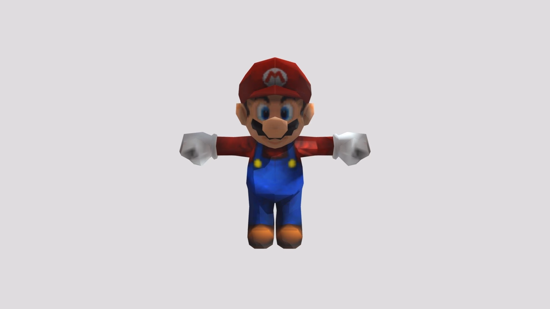 Did you make a 3D model of Mario?