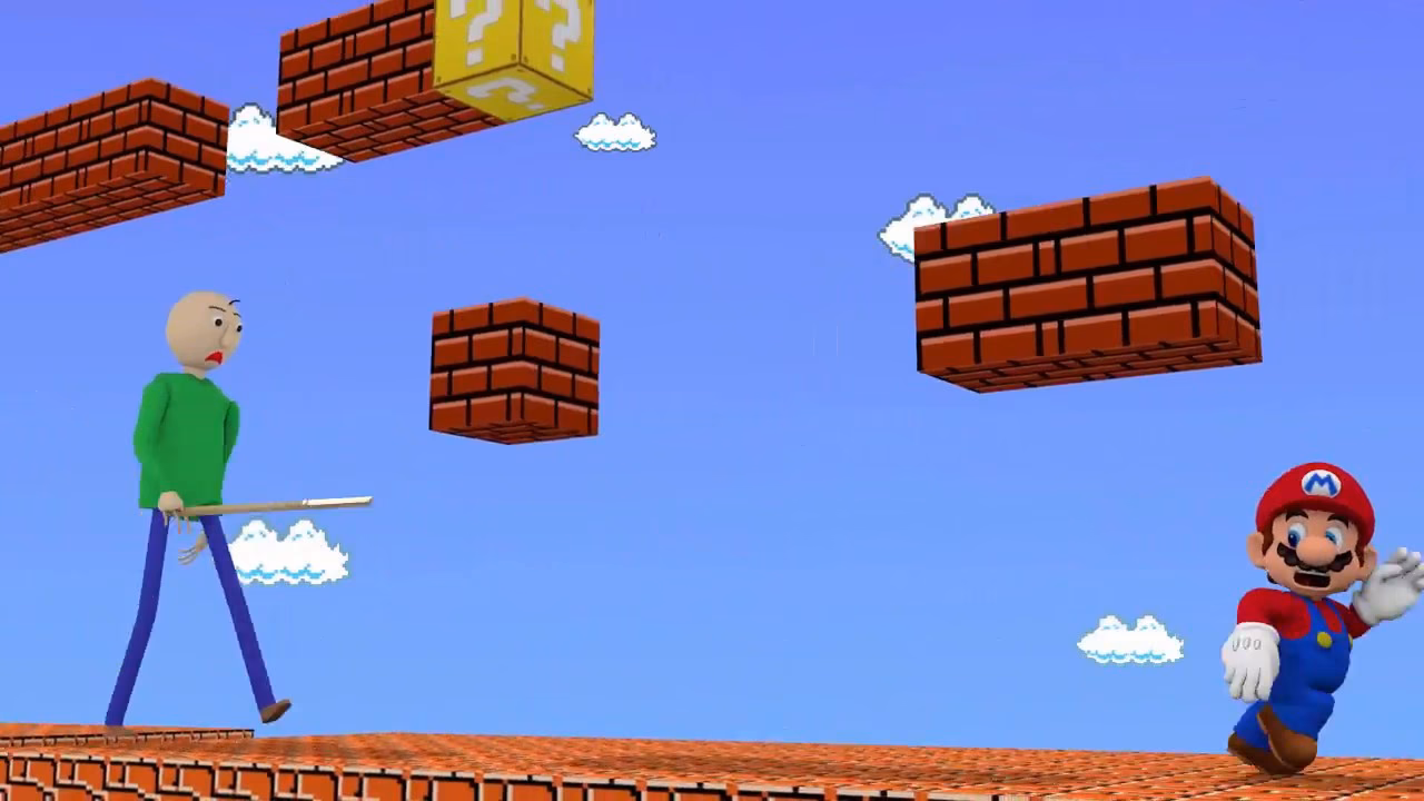 What is Baldi basics vs Mario?