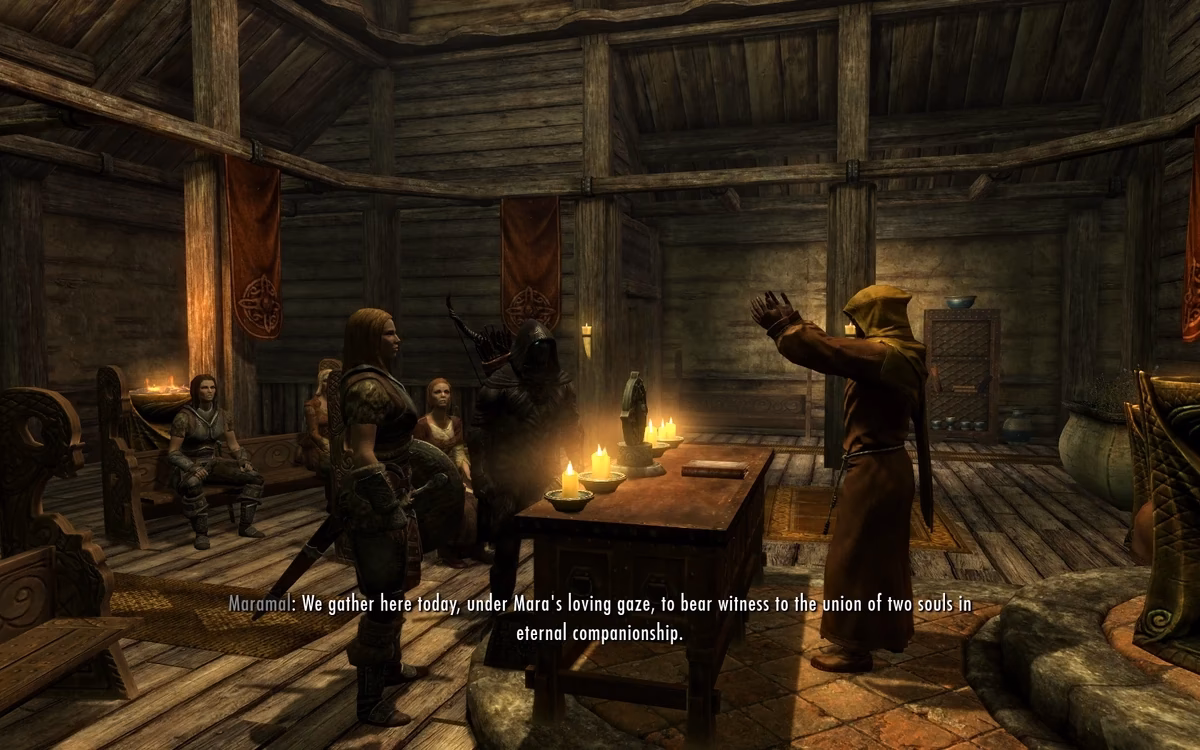 Can you get married in Skyrim?