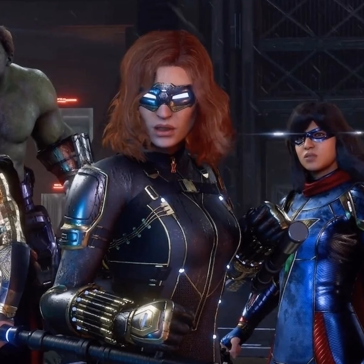 How many characters are in Marvel's Avengers DLC?