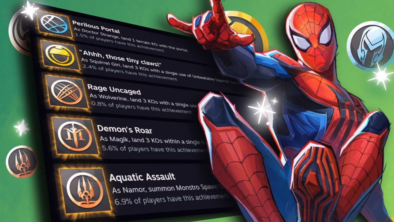 What are the achievements &trophies in Marvel rivals?