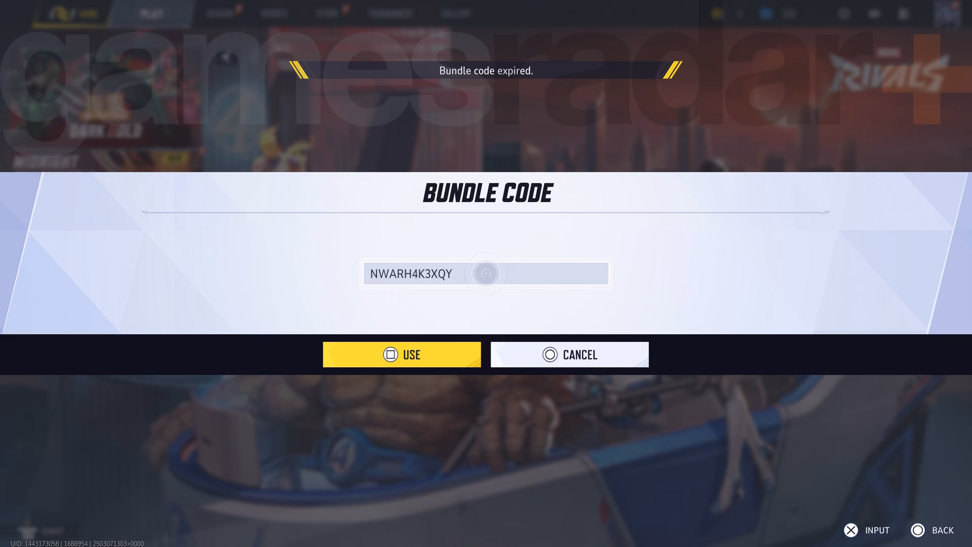 How do I redeem a Marvel rival bundle code?