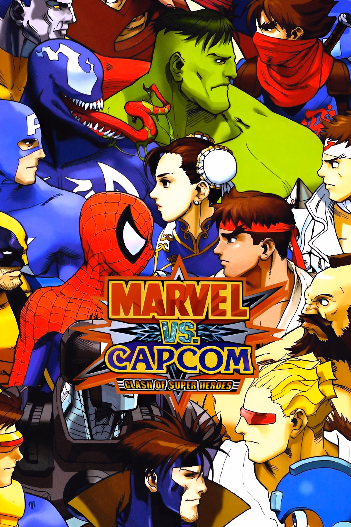 ¿Cuáles son los personajes icónicos de Marvel y Capcom?
