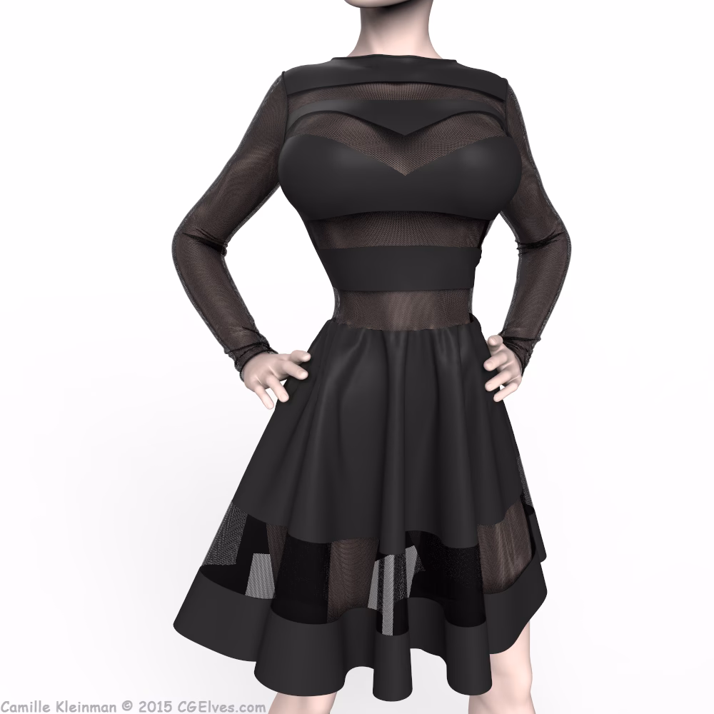 How to create 3D clothes in Marvelous Designer?