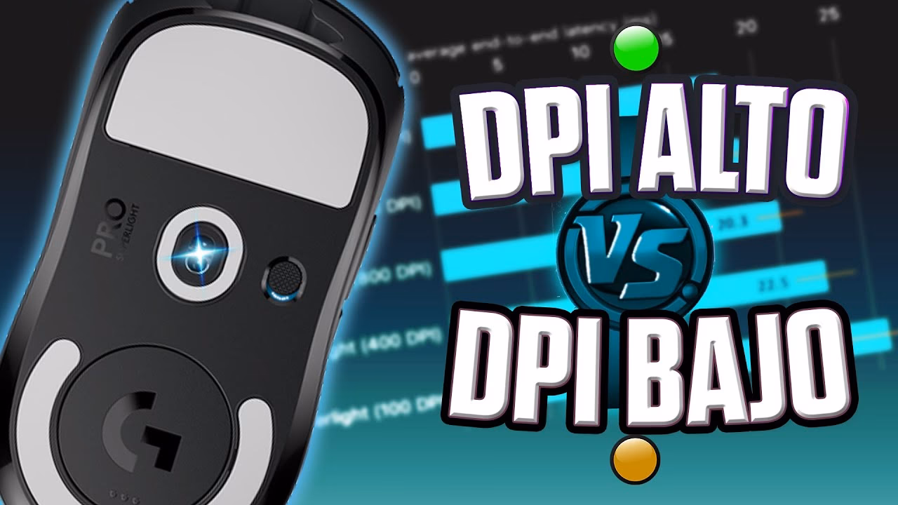 ¿Cuál es el mejor rango de DPI?