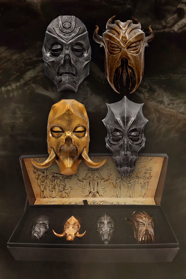 ¿Cómo conseguir las máscaras del sacerdote dragón en Skyrim?