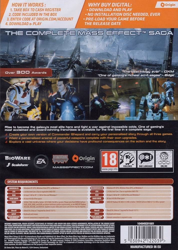 Is Mass Effect trilogy safe to download?