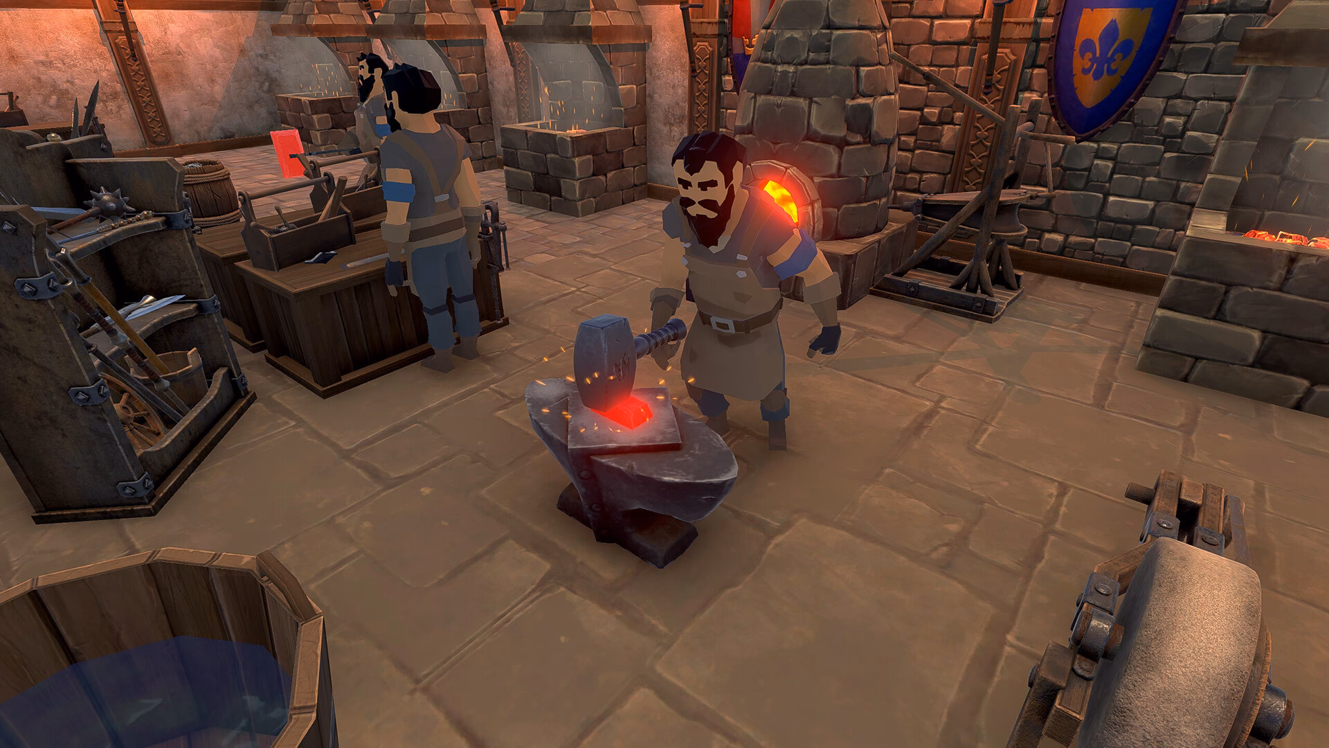 Where can I find a master blacksmith?