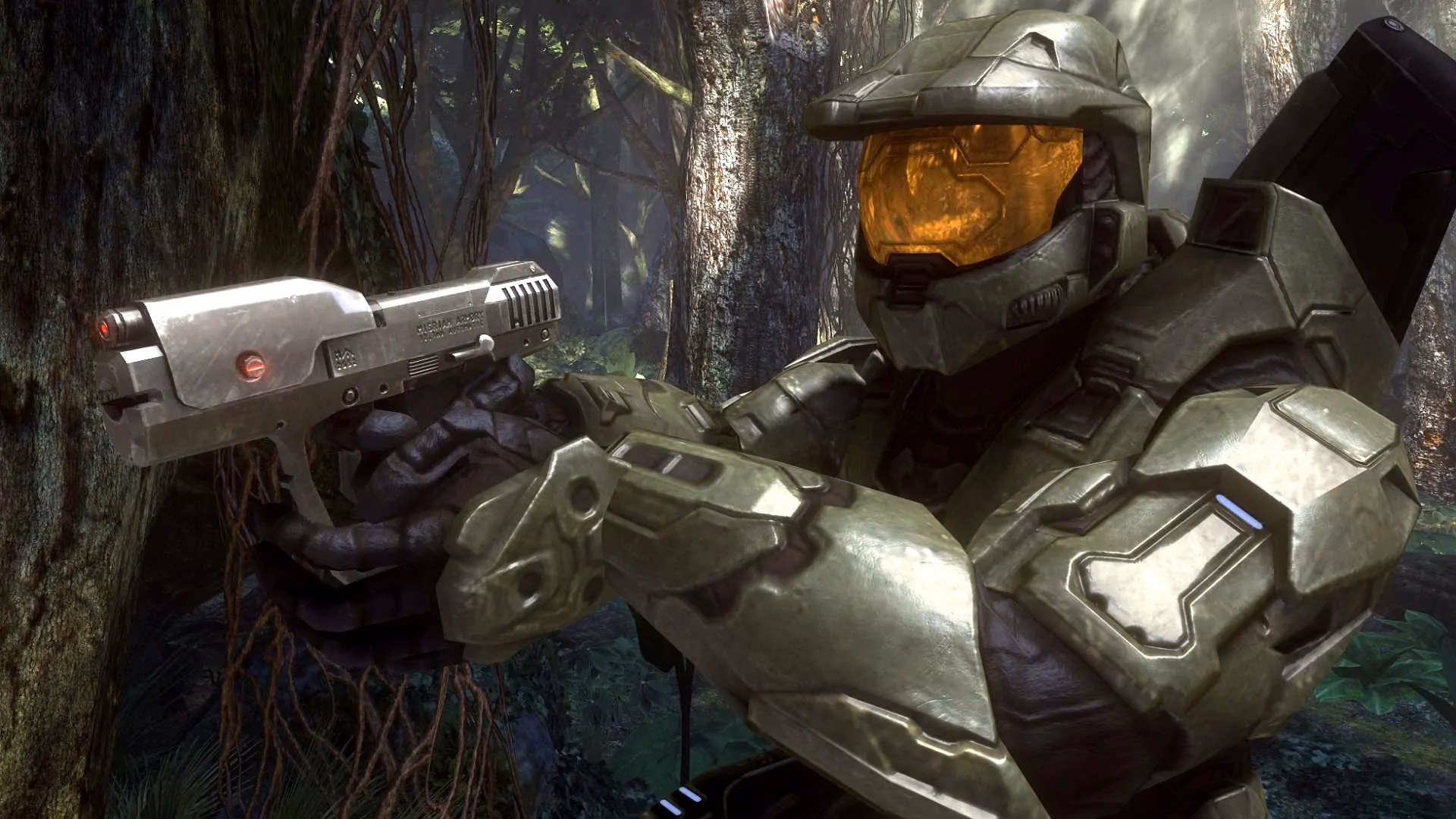 What weapons does the Master Chief have?
