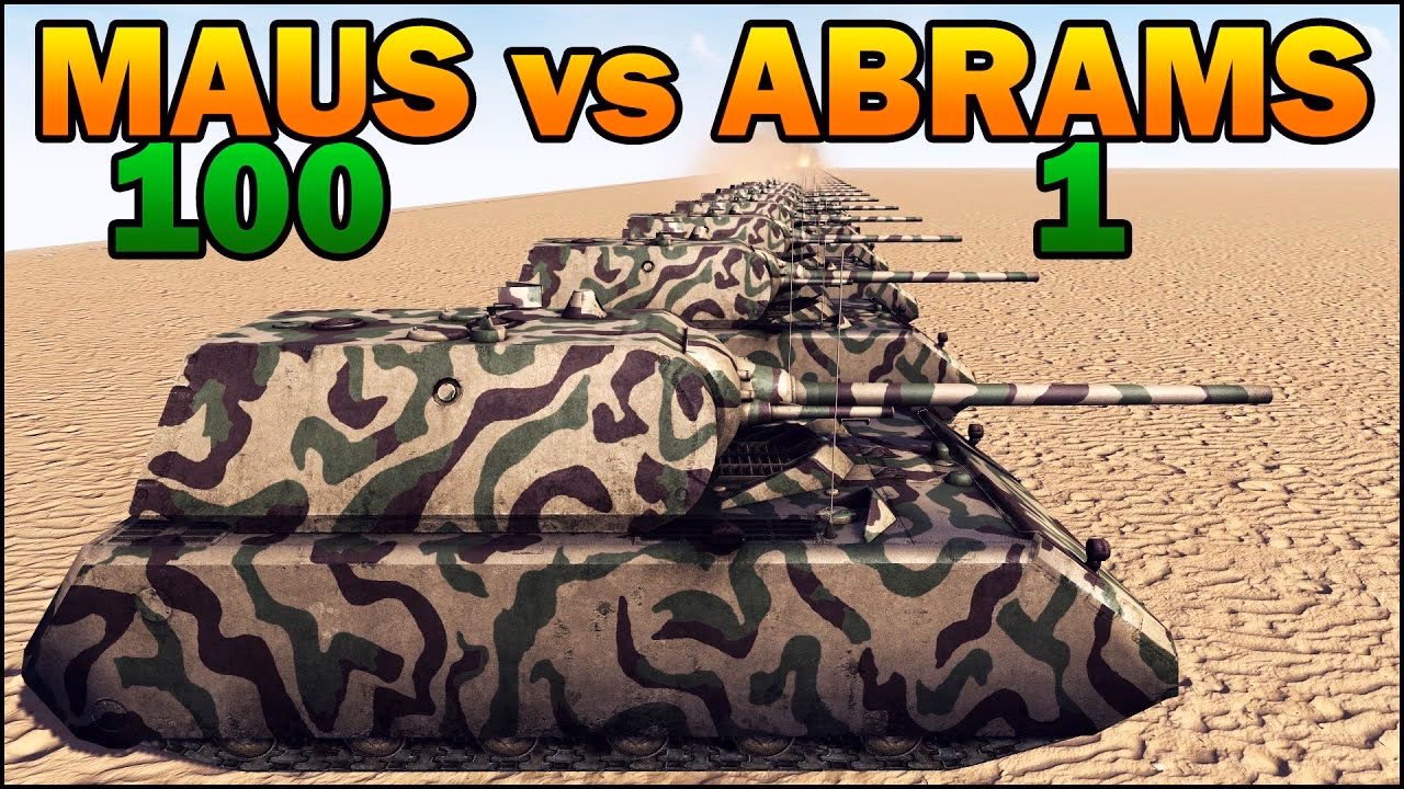 What is the M1A1 Abrams tank's main gun size?