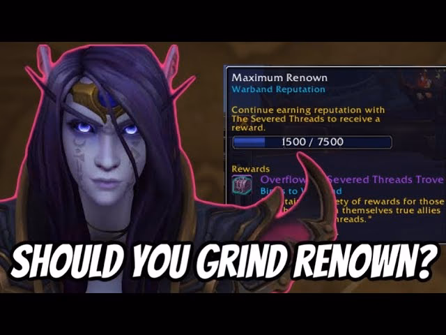 What is a renown level?
