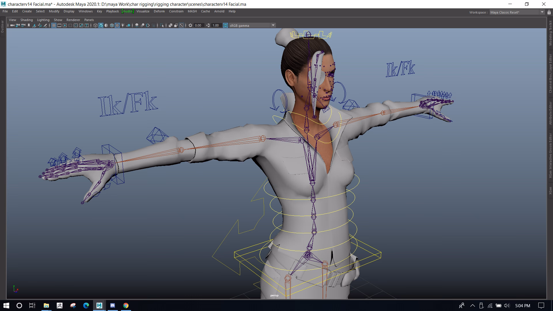 What is a free Maya rig?