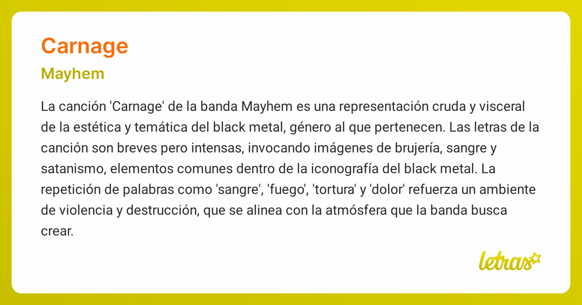 ¿Cuál es el estilo musical de Mayhem?