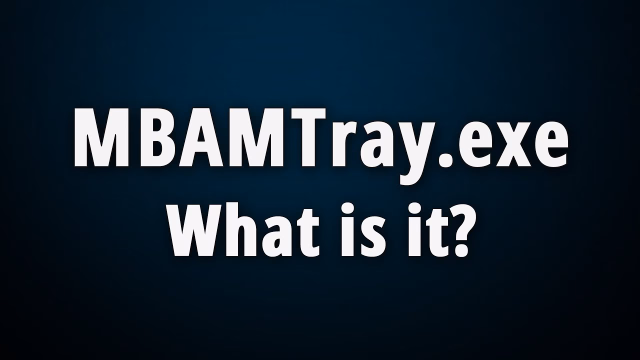Who is the publisher of mbamtray Exe?