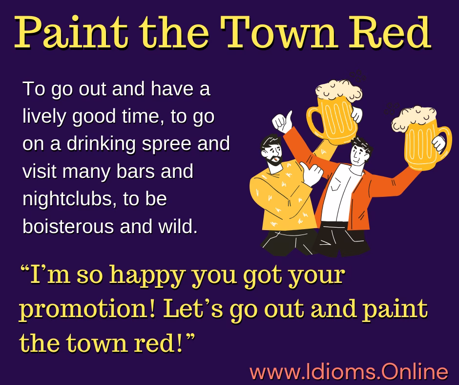 Why do people say 'paint' in slang?