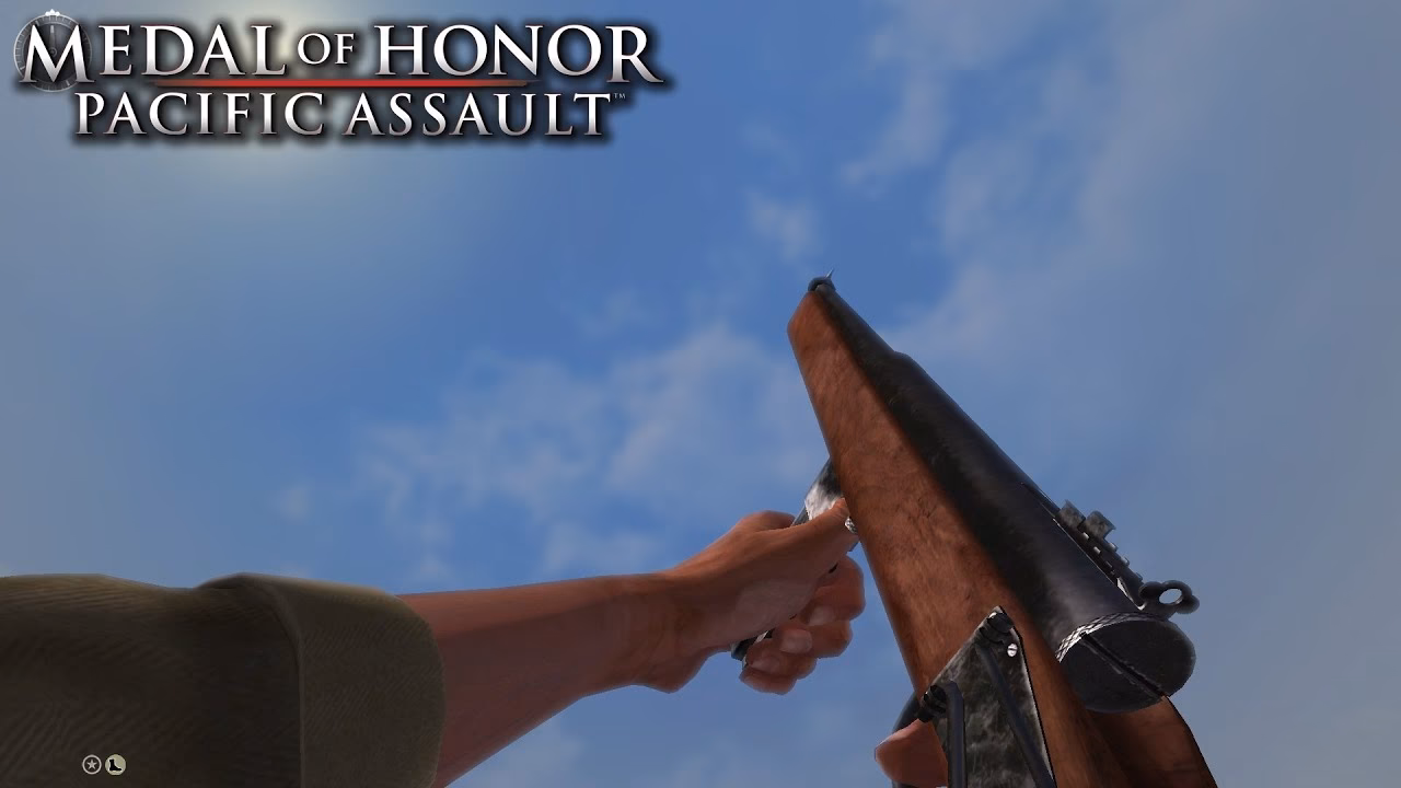 What weapons are in Medal of Honor Pacific Assault?