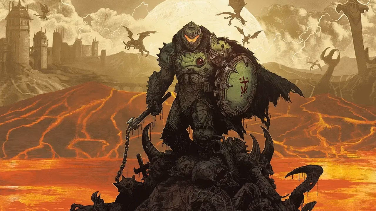 Where did Doomguy end up in Doom Eternal?