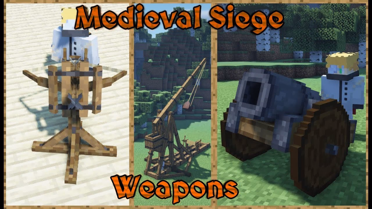 What is the medieval weapons mod in Minecraft?