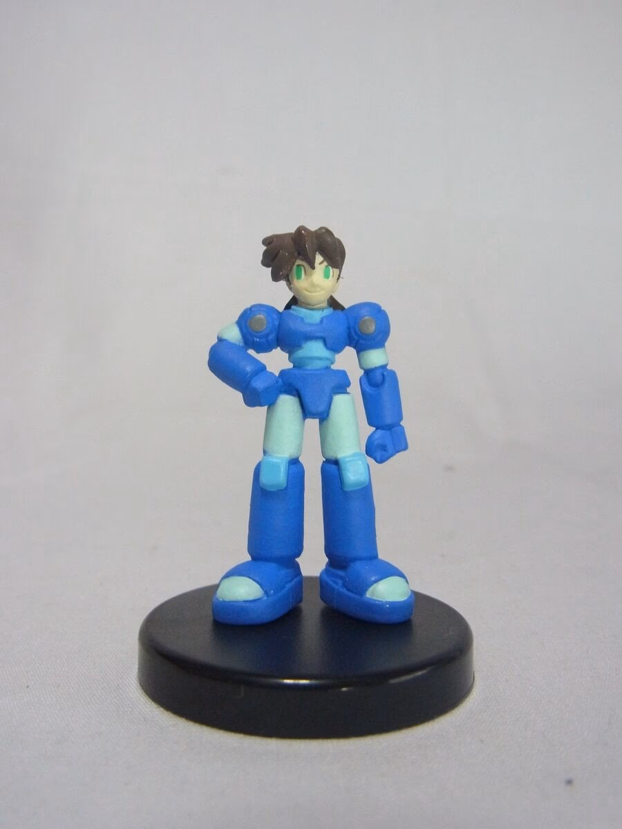 Does Volnutt wear a helmet in Mega Man Legends?