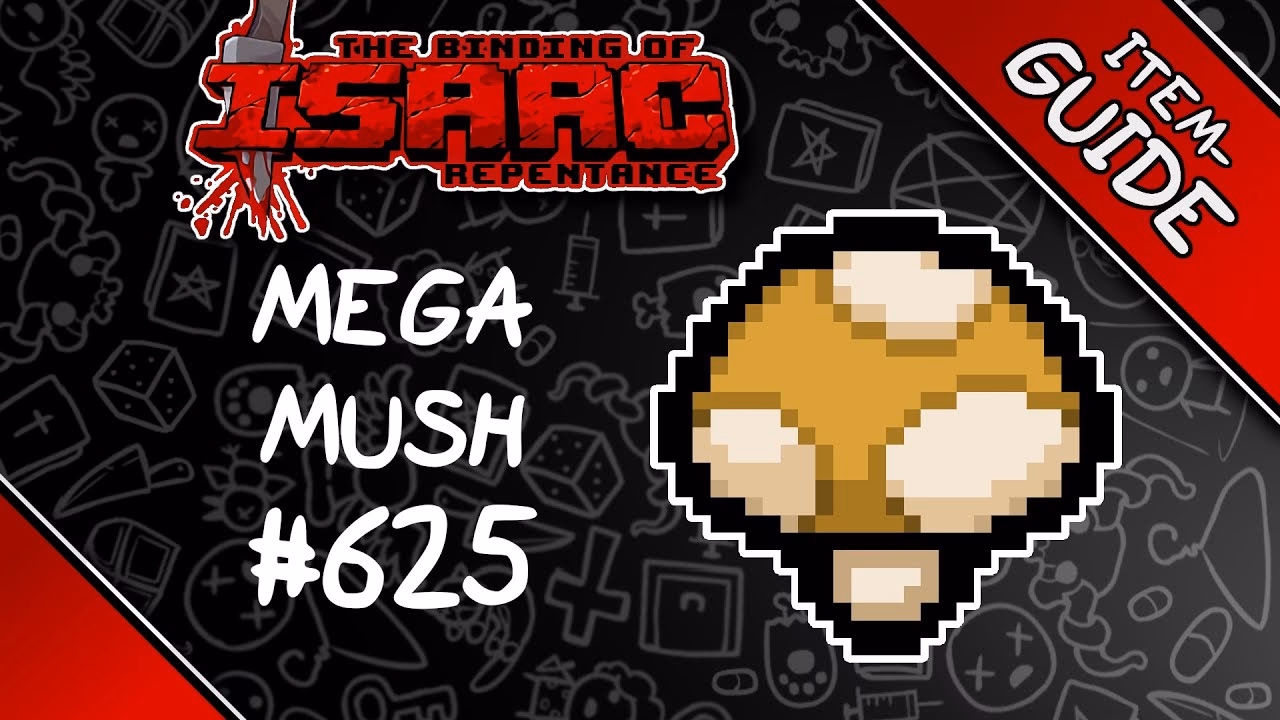 How do you transform Isaac into a walking mushroom?