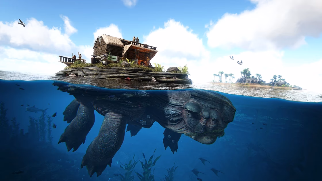 What is a megachelon in Ark Survival Evolved?