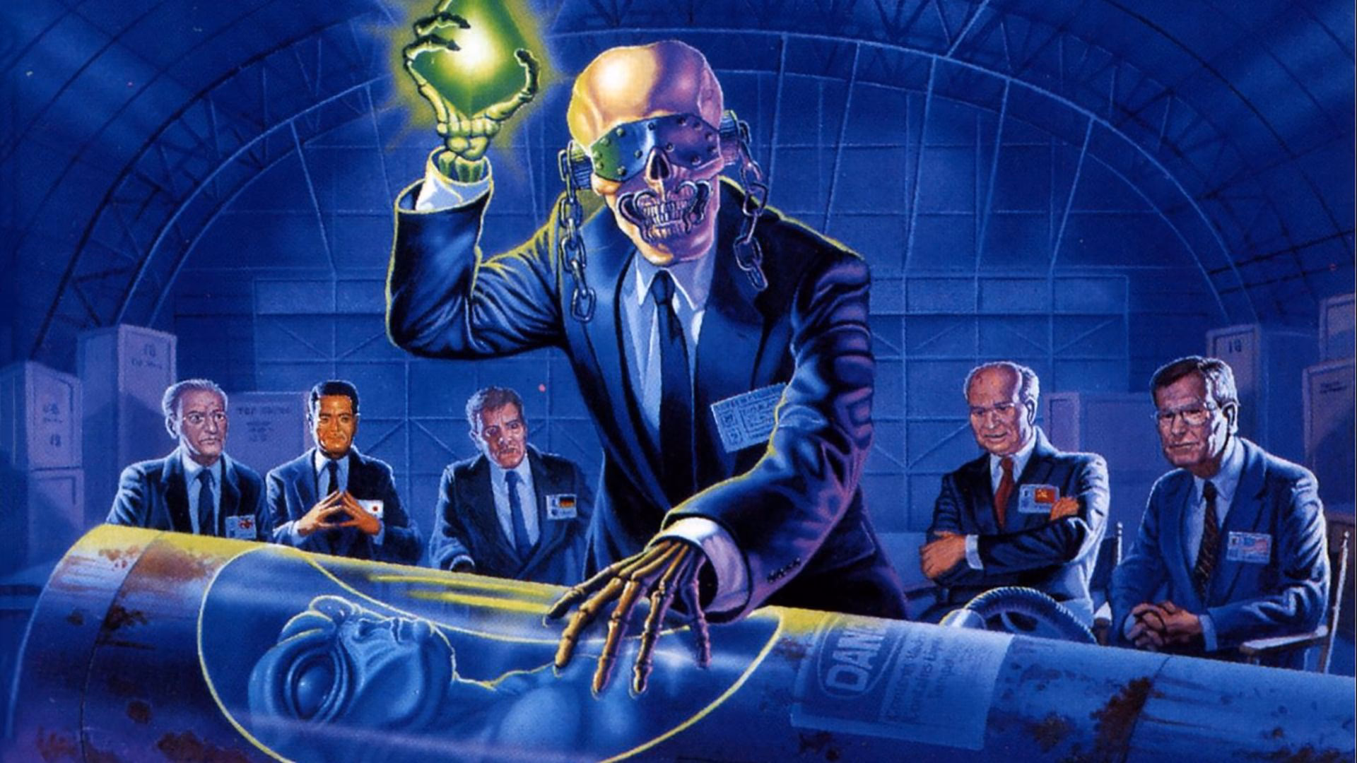 How to set Rust in peace desktop background?