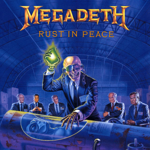 How did Megadeth get the song 'may all your warheads Rust in peace'?