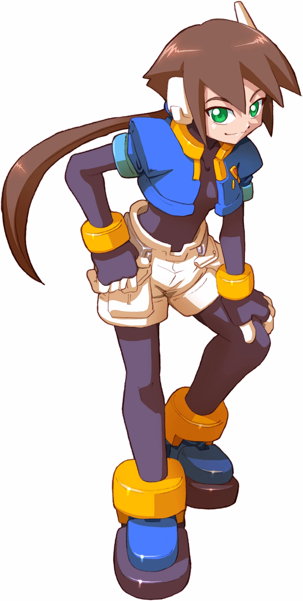 Who are vent and Aile in Mega Man ZX?