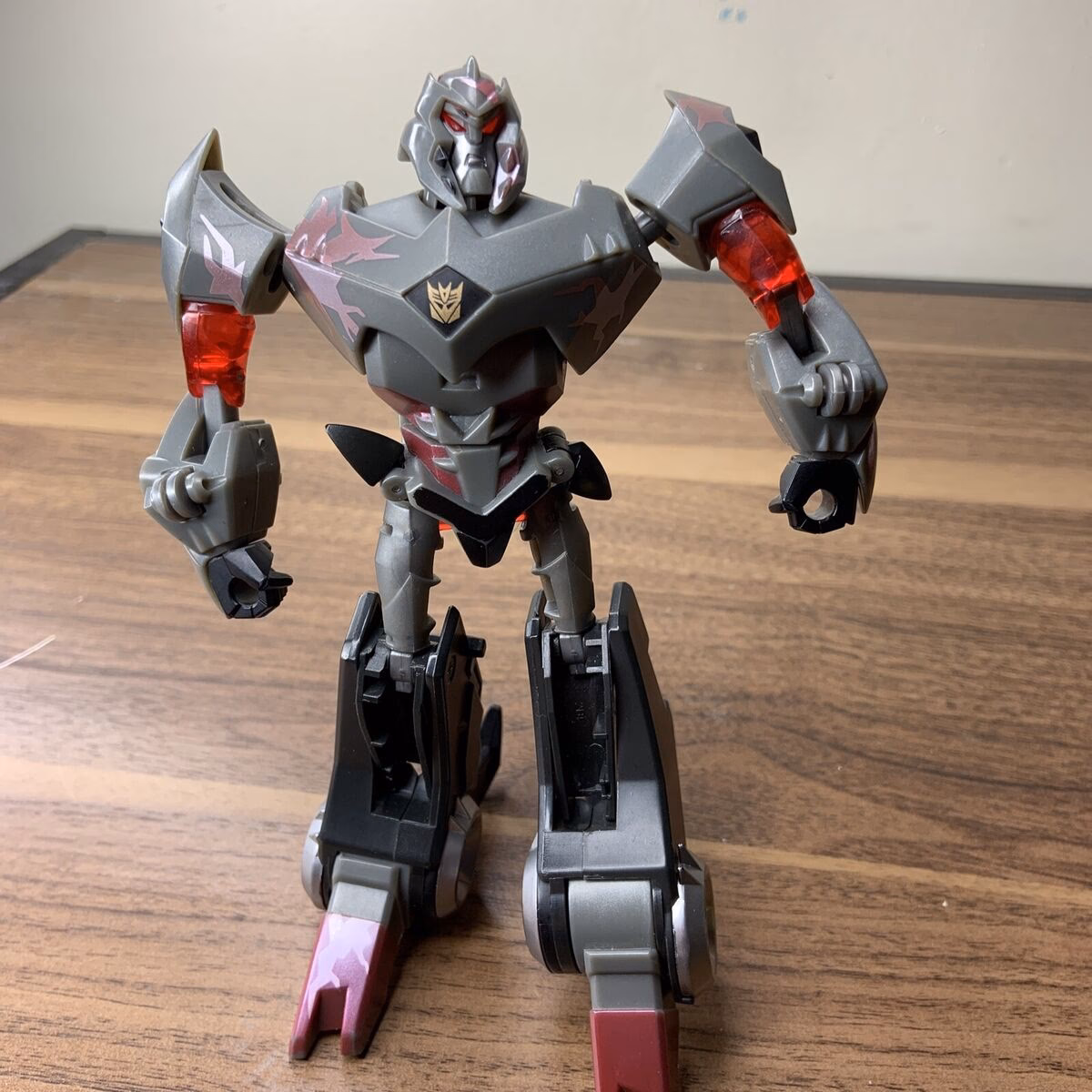 What does Megatron say to the Decepticons?