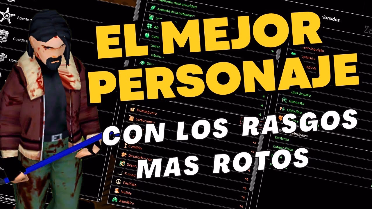 ¿Cuáles son los rasgos de Project zomboid?
