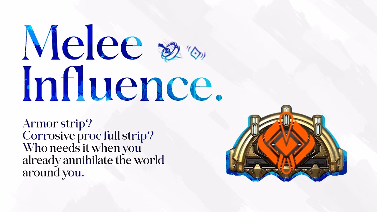 What is melee influence?