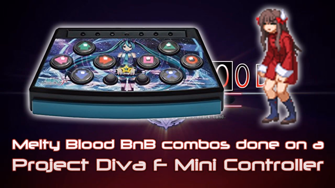 How many buttons does Melty Blood have?