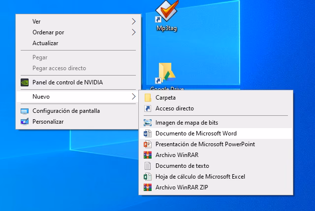 ¿Qué es el menú contextual?