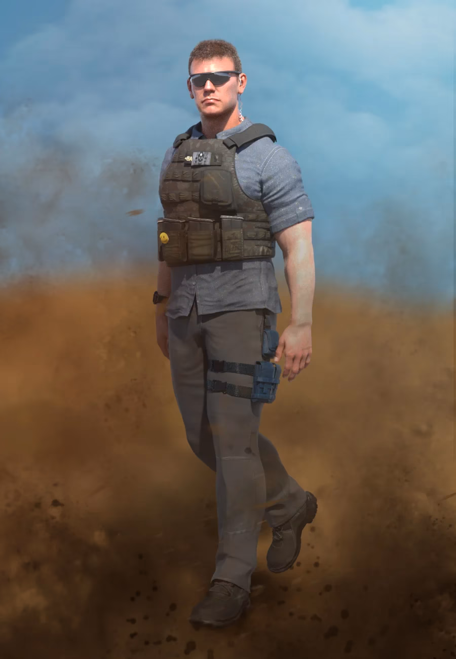 How many mercenary outfits/helmets/masks/backpacks are there?