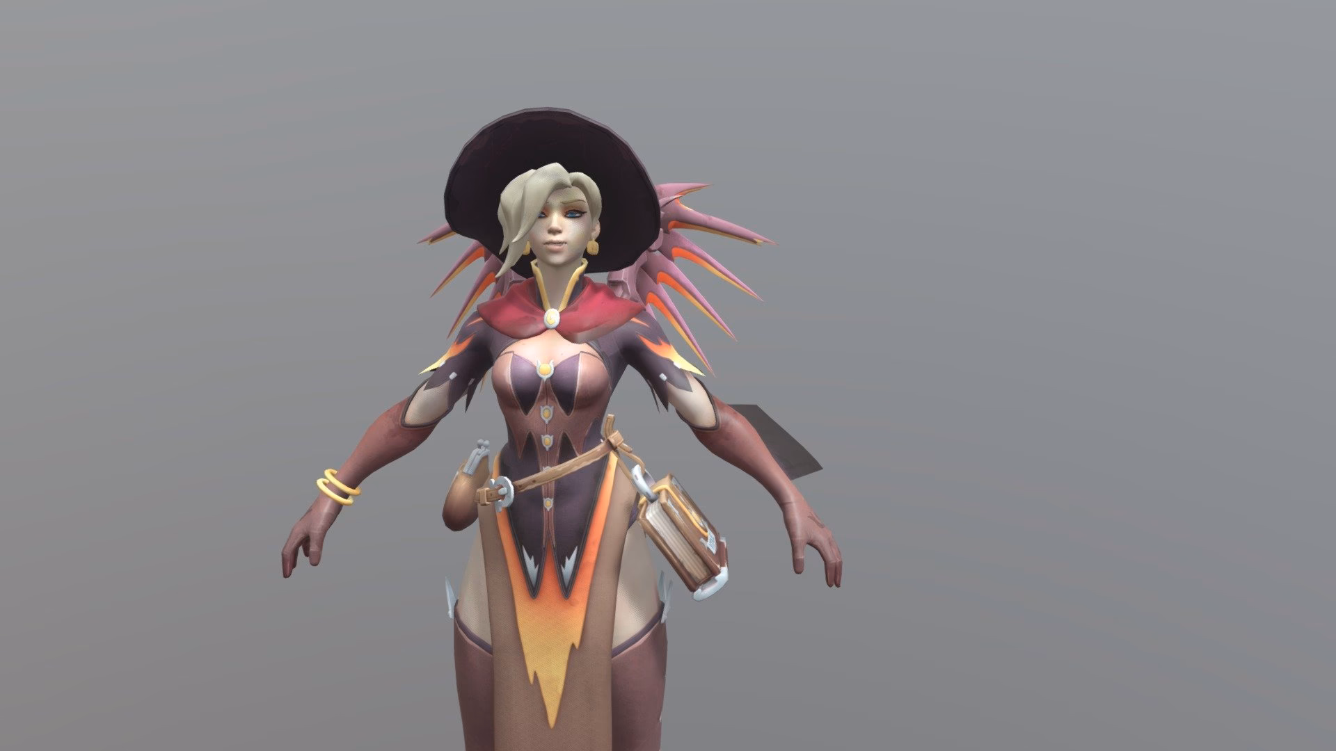 Which Mercy 3D models are available for free?