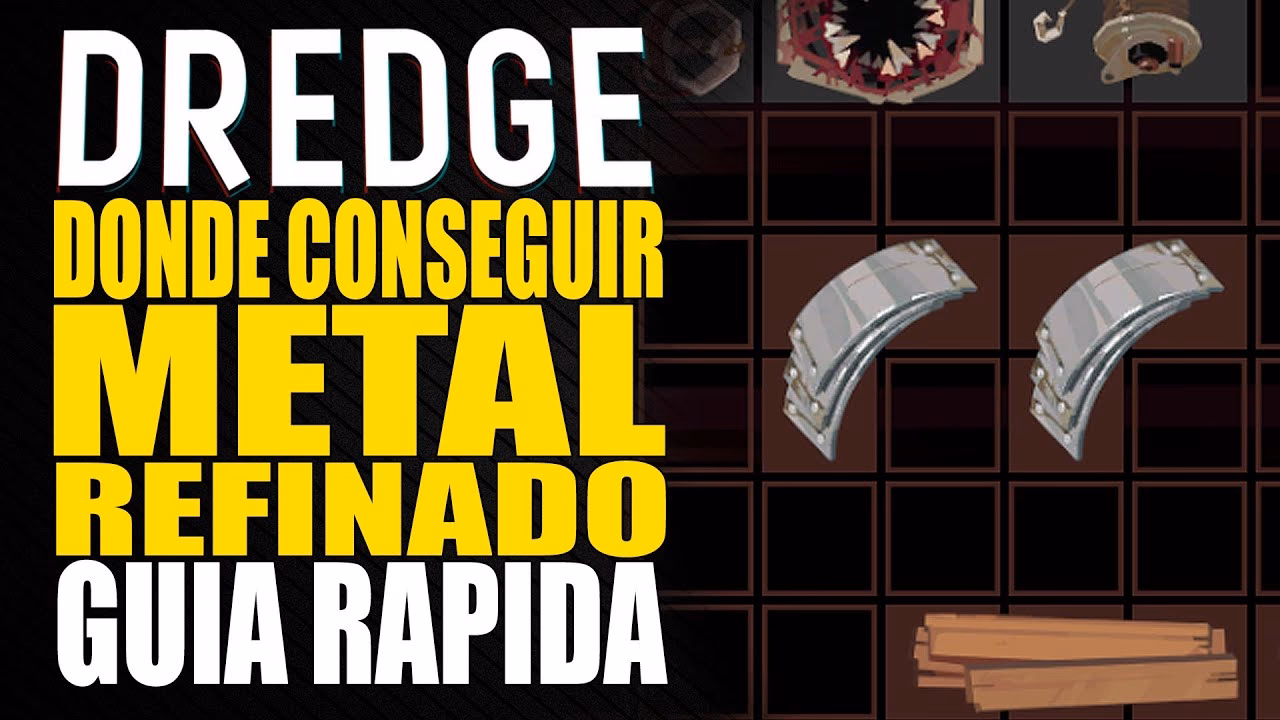 What is refined metal in dredge?